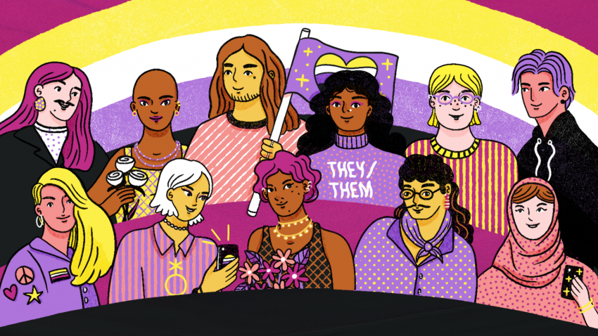 Here are 8 signs that can help you determine if you are nonbinary. 