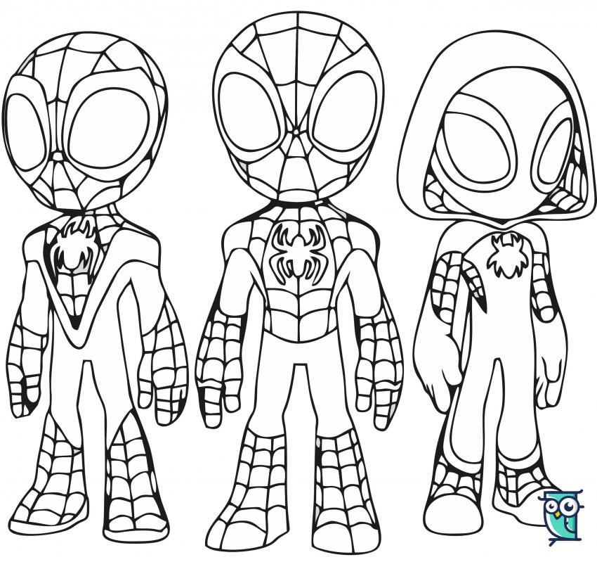 Discover The Fun With Free Printable Spidey And His Amazing Friends ...
