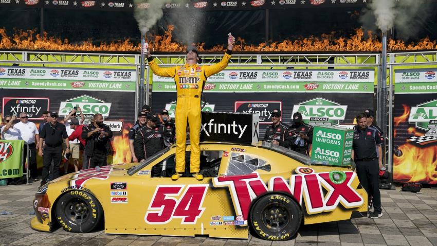 Candyman Kyle Busch Picks Up 99th Career Xfinity Series Win In Texas