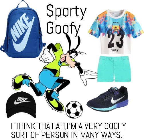 goofy nike shorts