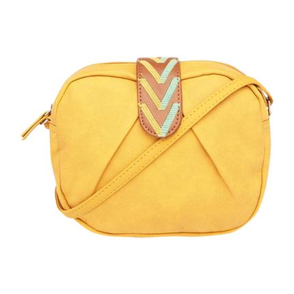 baggit mustard handbag