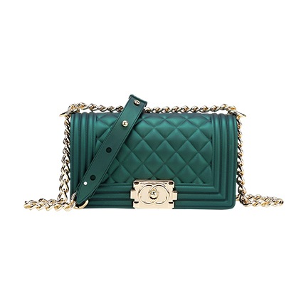 crossbody quilted chain bag