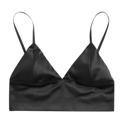 Style and compare Satin Longline Bralette | clothing | Sociomix