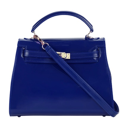 dressberry blue solid shoulder bag