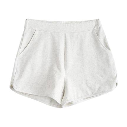 white sweat shorts womens