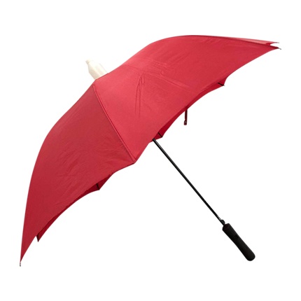 STOP Unisex Check Single Fold Umbrella 