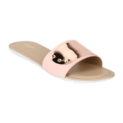 Buy Ginger By Lifestyle Pink Sandals in 
