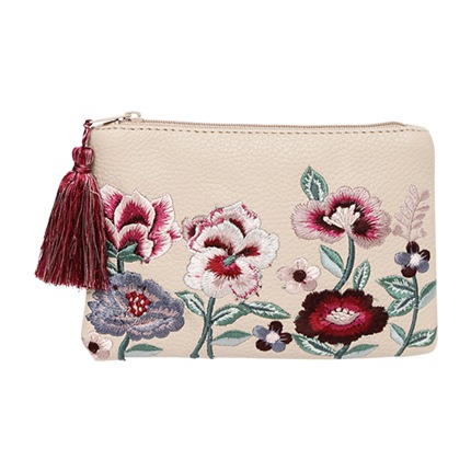 accessorize embroidered bag