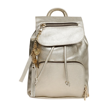 aldo gold backpack