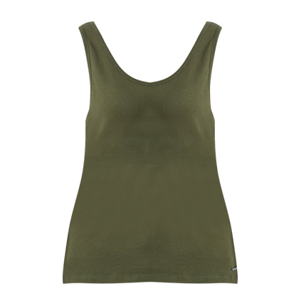 Style and compare Roadster Women Olive Green Solid Tank Top | clothing ...