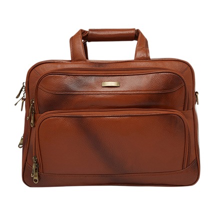 da milano leather laptop bag